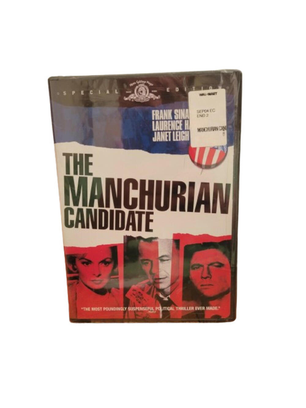 The Manchurian Candidate 1962 DVD New Sealed Frank Sinatra Janet Leigh